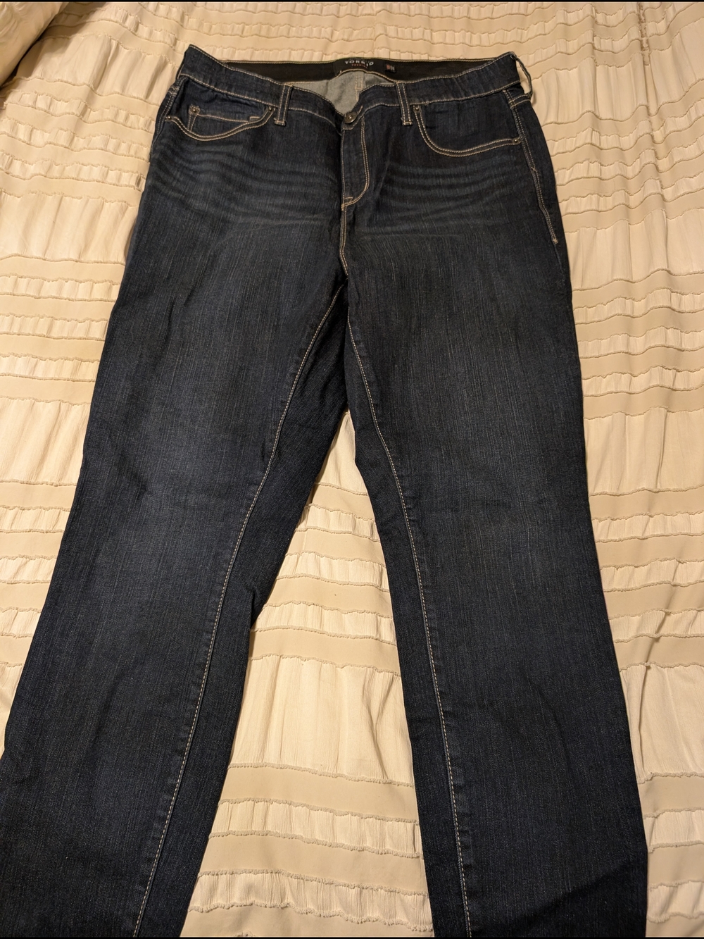 torrid Dark Blue Skinny Jeans